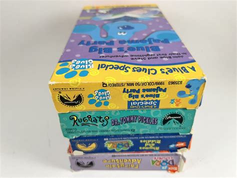 Nickelodeon Nick Jr Vhs Lot Of Rugrats Dora Blues Clues Picclick Ca Sexiezpix Web Porn
