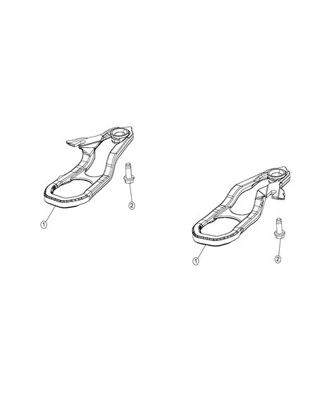 Ram Hook Tow Left Chrome Tow Hooks Aa Jeep Parts