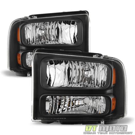 2005 2007 Ford F250 F350 F450 Superduty Sd Harley Davidson Headlights Headlamps 887769602665 Ebay