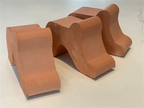 Terracotta Standard Pot Feet Outdoor Indoor Set Of 3 Clay Etsy Uk