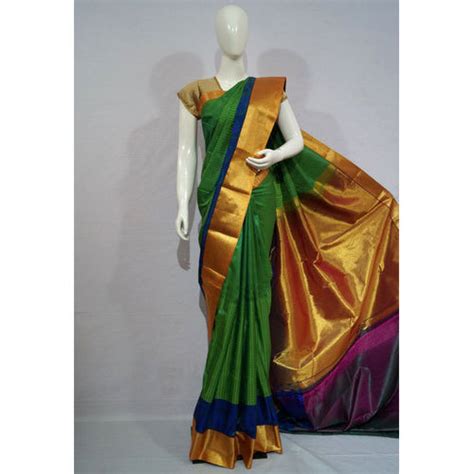 Multicolor Bhavya Saress Uppada Silk Saree At Rs 4000 In Hyderabad ID