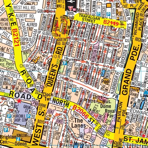 A-Z Brighton Street Map by Geographers' A-Z Map Company | Avenza Maps