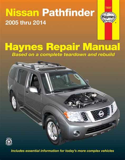 Nissan Pathfinder 2005 2014 Haynes Repair Manuals Guides