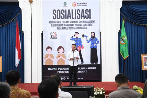 Bey Machmudin Kembali Ingatkan ASN Jaga Netralitas Ditemukan 20 Kasus