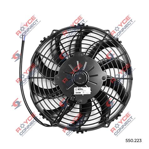 Eletroventilador Universal Spal Soprante Polegadas P S Em S