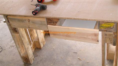 Easy Pallet Workbench Pallet Ideas 1001 Pallets