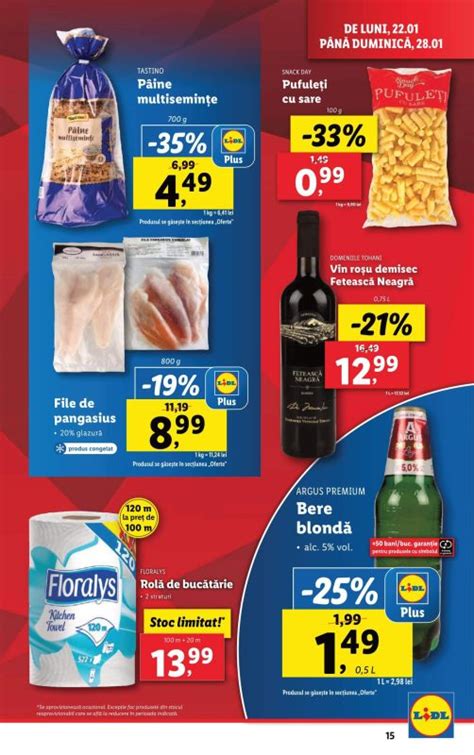 Catalog Lidl 22 Ianuarie 28 Ianuarie 2024 Oferte Revista Lidl