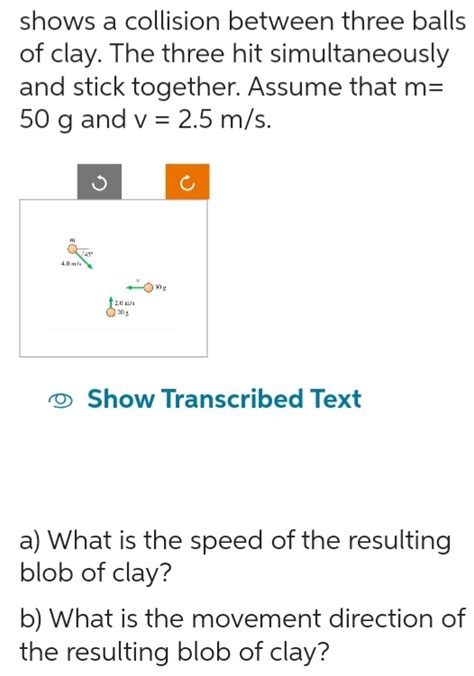 Answered Shows A Collision Between Three Balls Bartleby