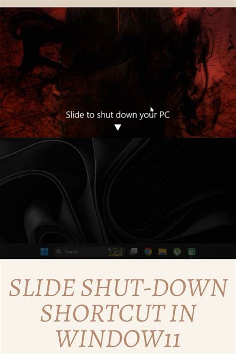 How To Create Simple Slide Able Shutdown Button Shortcut On Windows 11 Windows 10 Hacking