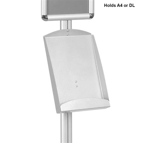 The Aluminium Stand Has An A4 Holder For Your Posters The Modular