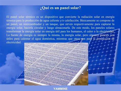 Yammine Yammine ¿cómo Hacer Paneles Solares Caseros Ppt