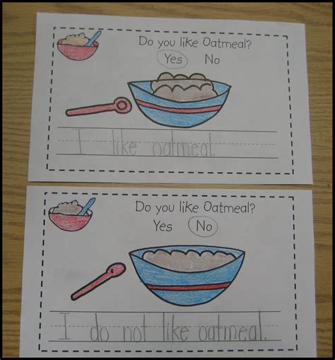 Kindergarten Crayons: Oatmeal for Breakfast