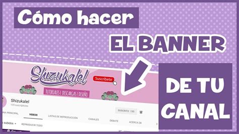 Crea Un Banner Par Tu Canal De Youtube 👏😍 Facil En Power Point Youtube