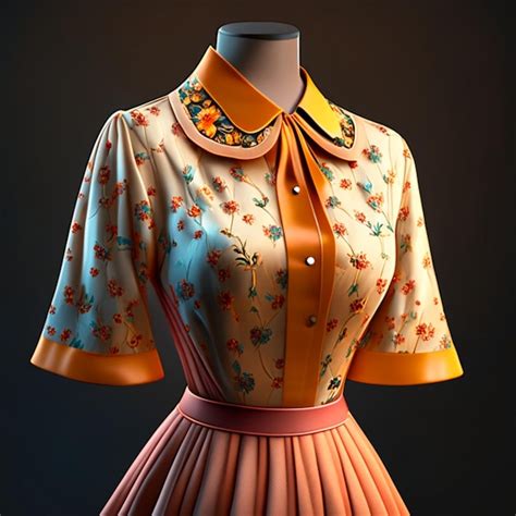 Premium AI Image | retro clothes