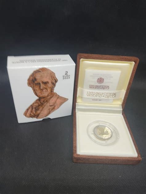 Vatican 2 Euro 2023 Alessandro Manzoni Proof Catawiki