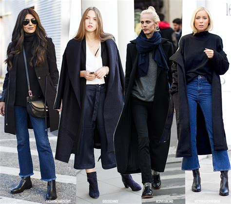 Cappotti E Look Minimal Blue Is In Fashion This Year