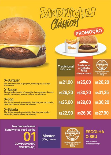 Card Pio De Lanches Em Londrina Picwich Sandwicheria