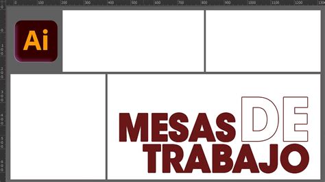 Organizar Mesas De Trabajo En Illustrator Tutorial Youtube