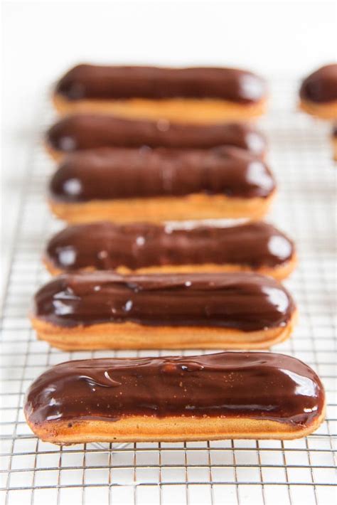 Perfect Classic Chocolate Eclairs Foolproof Recipe The Flavor Bender