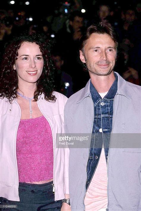 Actor Robert Carlyle With His Wife Anastasia Shirley And Daughter Ava