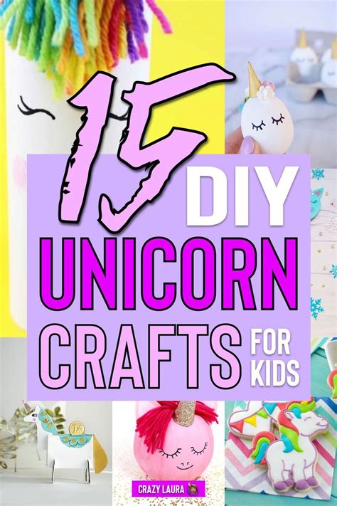 15 Adorable Diy Unicorn Crafts For Kids