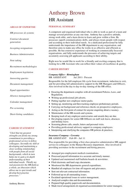 Executive Assistant Resume Professional Personal Assistant