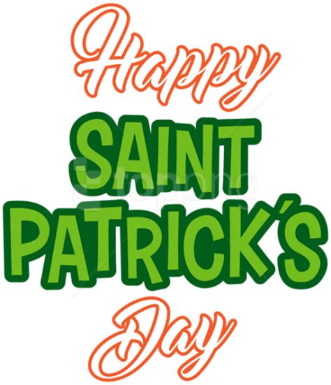 Download Happy Saint Patricks Day Png Png Images Background Happy