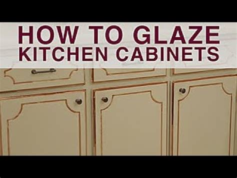 Kitchen Cabinet Glazing Techniques Things In The Kitchen