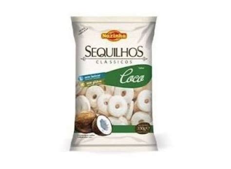 Sequilho Sabor Coco Nazinha 350g Riomel Mel De Abelhas Derivados