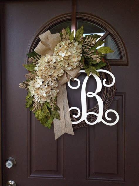 Everyday Wreath For Front Door All Season Wreath With Etsy Door