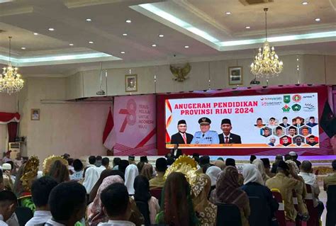 GoRiau Ini Penerima Anugerah Pendidikan Provinsi Riau 2024