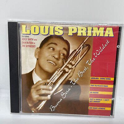 LOUIS PRIMA Buona Sera The Best The Wildest CD Import Mint Condition