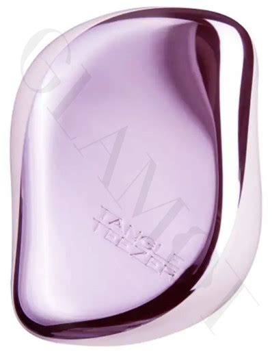 Tangle Teezer Compact Styler Lilac Chrome Compact Hair Brush