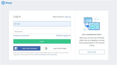 Prezi Login And Tips For Getting Started Presentation Geeks