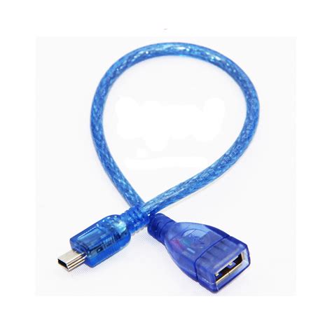 5 Pin Mini Usb Erkek Usb Dişi Kablo 50Cm Mini Uzatma