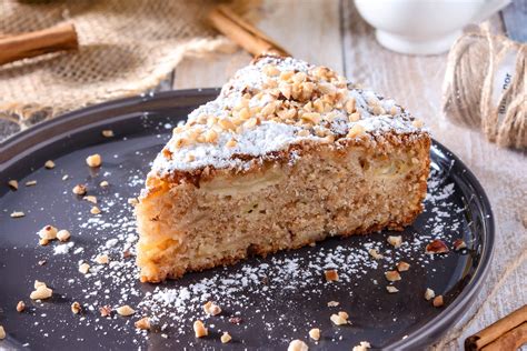 Apfel Nuss Kuchen Essen Rezept