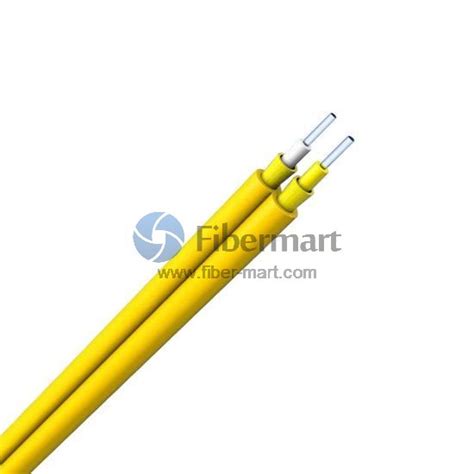 Corning Fiber Single Mode Duplex Zipcord Tight Buffer LSZH Indoor Fiber