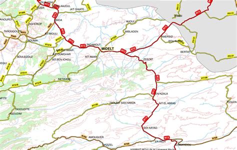 Coupure temporaire de la circulation sur le tronçon reliant Midelt à