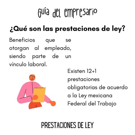 Prestaciones De Ley Qu Es Ejemplos