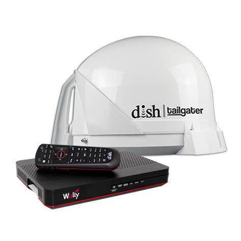 King Dish Tailgater Satellite Tv Antenna Bundle W Dish Wally Hd