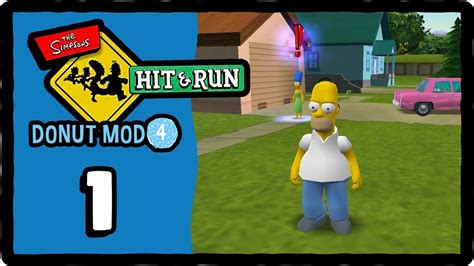 The Simpsons Hit Run Donut Mod Beta Part Youtube