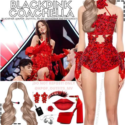 Jisoo Blackpink Coachella Solo Performance Inspired Outfit 5 6 Kpop Outfits Mv On