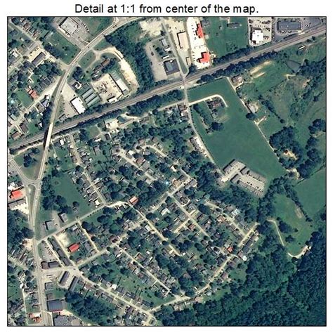 Aerial Photography Map Of Hurricane Wv West Virginia