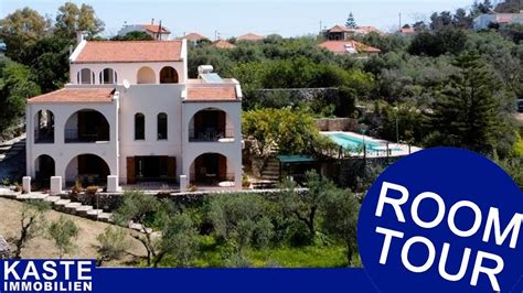 Kreta Room Tour Einer Exquisiten Villa Mit Pool Atemberaubendem