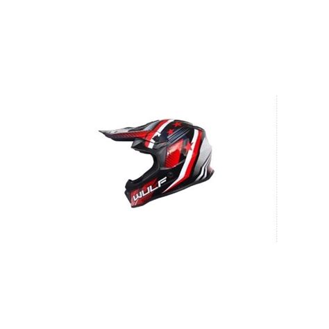 Wulfsport Iconic Helmet Blackred Motorcycle Helmets From Custom Lids Uk