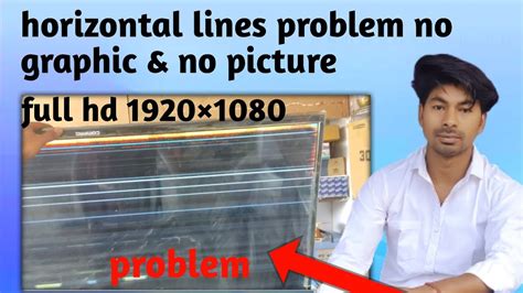 How To Repair Horizontal Lines Led Lcd Tv And No