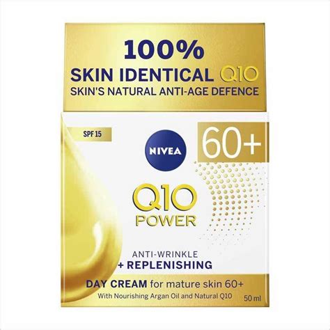 Nivea Q10 Anti Wrinkle 60 Replenishing Day Cream SPF15 50ml Pris