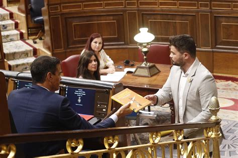 Erc Comienza A Presionar Al Gobierno Justo Cuando Psoe Y Podemos