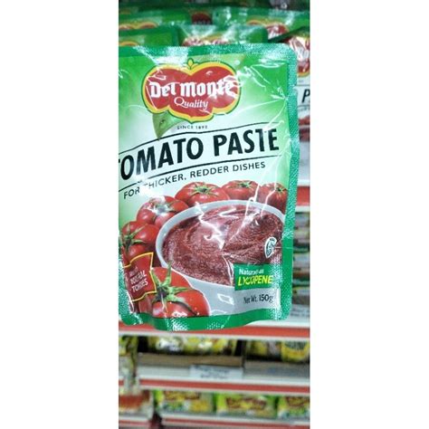 Philippine Goodies Del Monte Tomato Paste 150g Shopee Malaysia