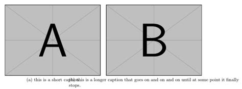 Reducing width of image captions without messing up subcaptions